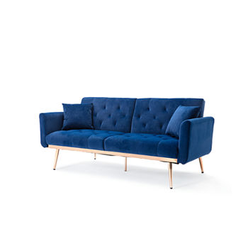 Vanita Living Room Collection Track-Arm Sleeper Sofa