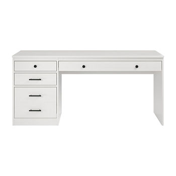 Verbena Home Office Desk with 1 File Cabinet