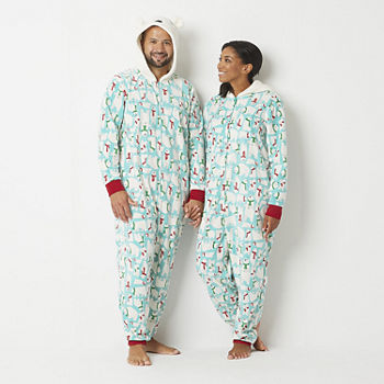 North Pole Trading Co. Unisex Adult Long Sleeve One Piece Pajama