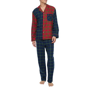 St. John's Bay Mens Big and Tall 2-pc. Pant Pajama Set