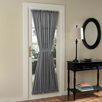 Sun Zero Emory Light-Filtering Single Rod Pocket Door Panel Curtain