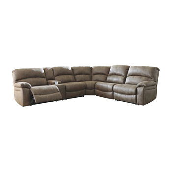 Signature Design By Ashley® Segburg 4-Piece Power Reclining Sectional