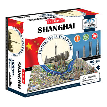4d Cityscape Time Puzzle - Shanghai  China