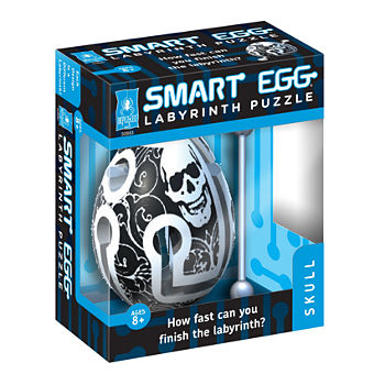 BePuzzled Smart Egg Labyrinth Puzzle - Skull