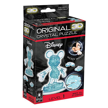 BePuzzled 3D Crystal Puzzle - Disney Mickey Mouse:37 Pcs