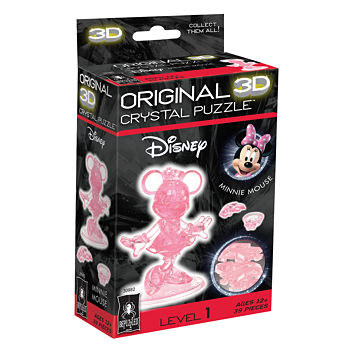 BePuzzled 3D Crystal Puzzle - Disney Minnie Mouse:39 Pcs