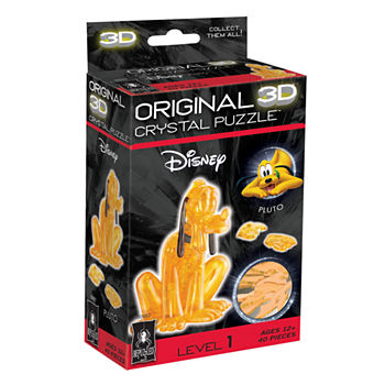 BePuzzled 3D Crystal Puzzle - Disney Pluto: 40 Pcs