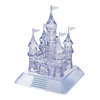 BePuzzled 3D Crystal Puzzle - Castle: 105 Pcs