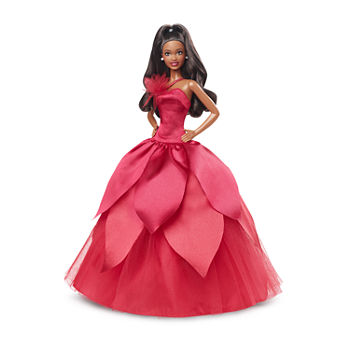 Barbie Signature - 2022 Holiday Barbie Doll, Dark-Brown Hair
