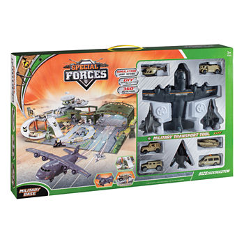 Special Forces Military Base Playset W Accessories