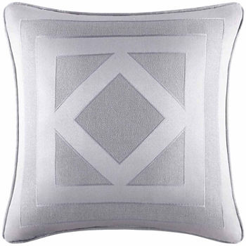 Five Queens Court Kennedy Square Throw Pillow
