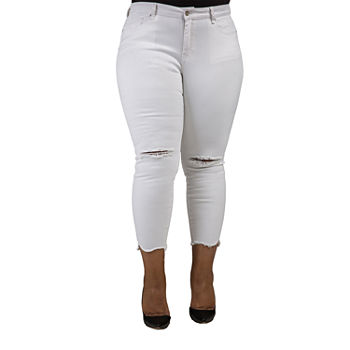 Poetic Justice - Plus Womens Low Rise Under Belly Jean