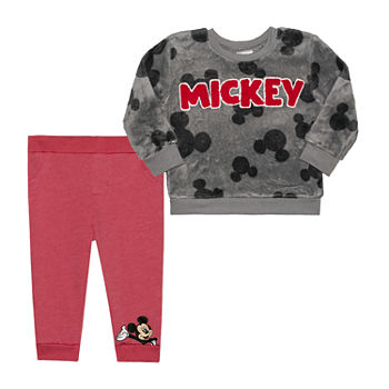 Disney Baby Boys Mickey and Friends Mickey Mouse 2-pc. Pant Set