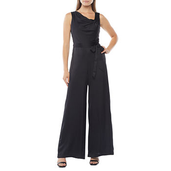 Melonie T Sleeveless Belted Jumpsuit
