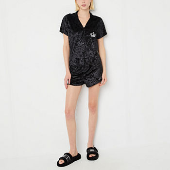 Juicy By Juicy Couture Womens Short Sleeve 2-pc. Shorts Pajama Set