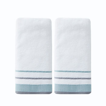 Saturday Knight Neutral Nuances Go Round 2-pk Hand Towels