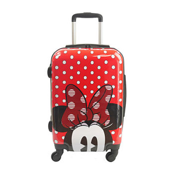 Ful Mickey Mouse Minnie Mouse 21 Inch Hardside Lightweight Luggage