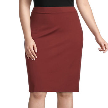 Plus Size Red Skirts for Women - JCPenney