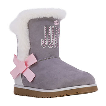 Juicy By Juicy Couture Little Kid/Big Kid Girls Perris Winter Boots Flat Heel
