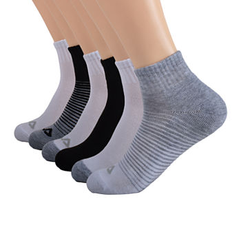 Fila Gradient 6 Pair Quarter Socks Womens