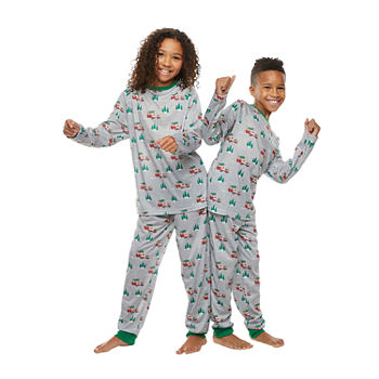 Christmas Camper Adventure Family Matching Pajamas