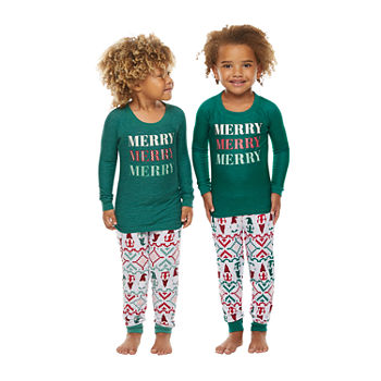 Jaclyn Gnome Family Matching Pajamas Toddler Unisex 2-pc. Christmas Pajama Set