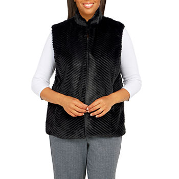 Alfred Dunner Empire State Womens Vest