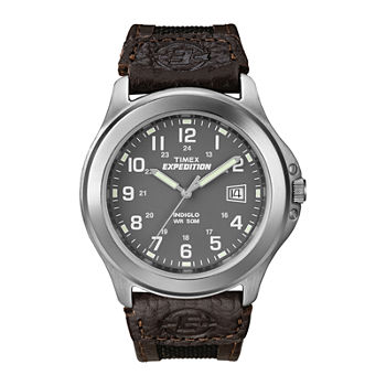 Timex® Expedition® Field Metal Mens Black Fabric Strap Watch T400919J