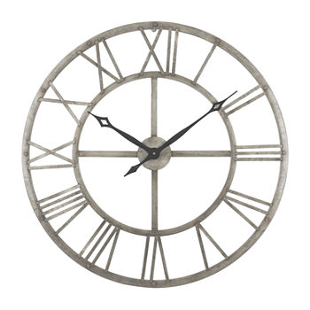 Samson Metal Wall Clock - Gray

