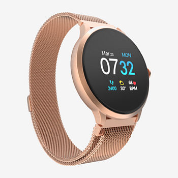 iTouch Sport 3 for Women: Rose Gold Case with Rose Gold Mesh Strap Smartwatch (45mm) 500014R-51-C29