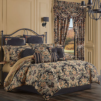 Queen Street Tiffany 4-pc. Damask + Scroll Extra Weight Comforter Set