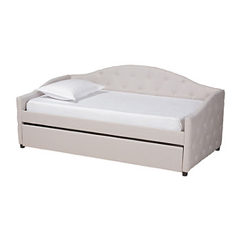 Becker Upholstered Daybed with Trundle