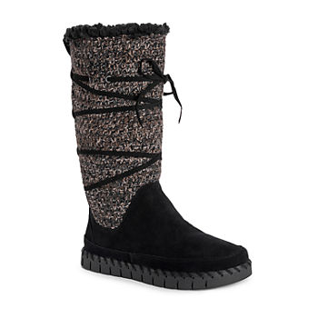 Muk Luks Womens Flexi New York Winter Boots Flat Heel
