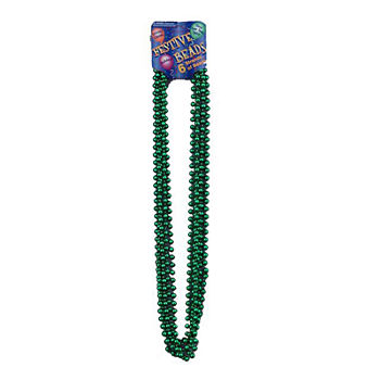 St Patricks Day Green Beads Dress Up Accessory