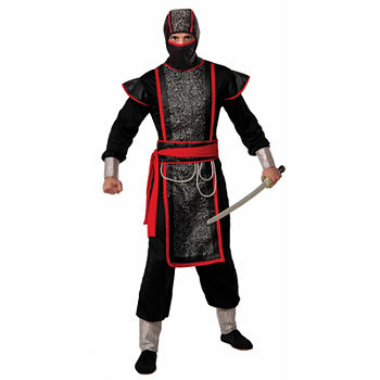 Ninja Master With Hood 4-Pc. Mens Costume