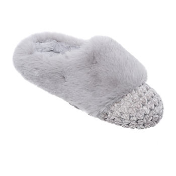 Cuddl Duds Chenille Womens Clog Slippers