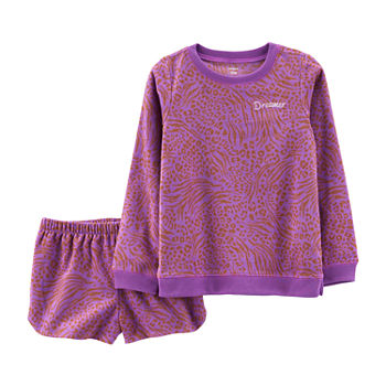 Carter's Little & Big Girls 2-pc. Shorts Pajama Set