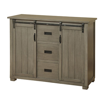 Stylecraft 17 Gray Cabinet Accent Cabinet