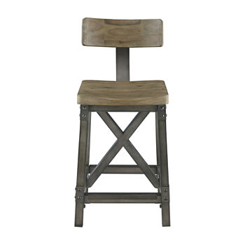 INK+IVY Lancaster Dining Room Collection Counter Height Bar Stool