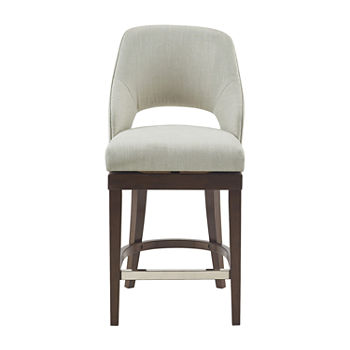 Madison Park Marshall Dining Room Collection Counter Height Upholstered Bar Stool