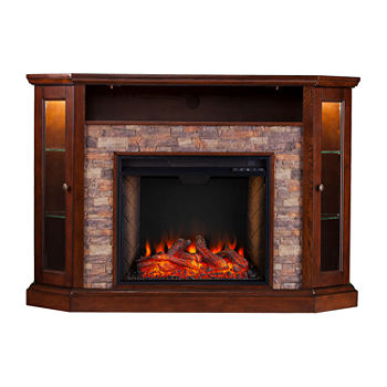 Renly Electric Corner Convertible Fireplace