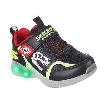 Skechers S Lights Illumi Brights Dino Glow Toddler Boys Sneakers