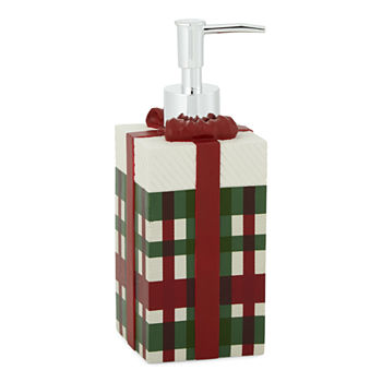 Avanti Merry Plaid Soap Dispenser
