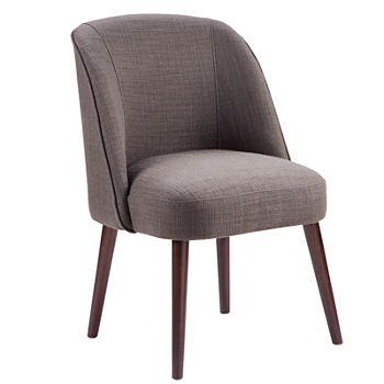 Lou Soft Round-Back Accent Chair