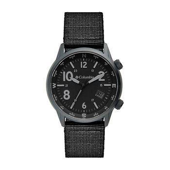 Columbia Sportswear Co. Mens Black Strap Watch Csc01-004