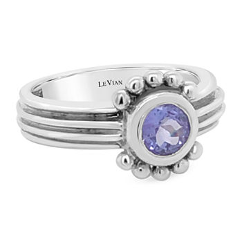 Le Vian Grand Sample Sale™ Ring featuring Blueberry Tanzanite® set in 14K Vanilla Gold®