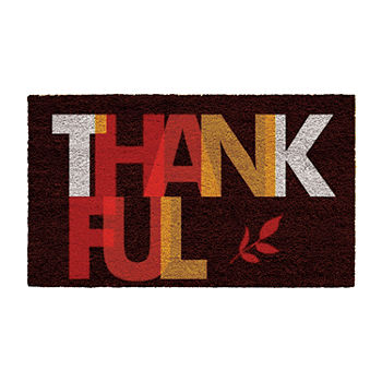 Calloway Mills Thankful Rectangular Outdoor Doormat
