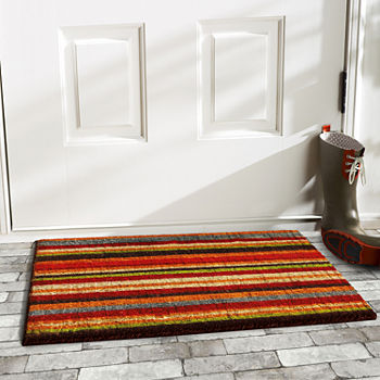 Calloway Mills Palisades Stripe Outdoor Rectangular Doormat