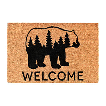 Calloway Mills Bear Country Rectangular Outdoor Doormat