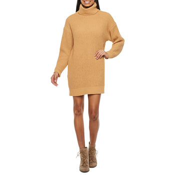 Arizona Juniors Long Sleeve Sweater Dress